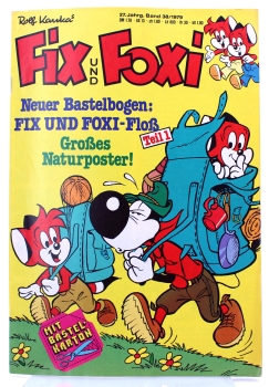 Fix und Foxi Comic Heft 27. Jahrgang Band 38: Unsere Oma fährt Motorrad